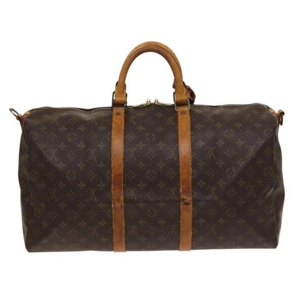 LOUIS VUITTON Monogram Keepall Bandouliere 50 Boston Bag - Picture 2 of 15